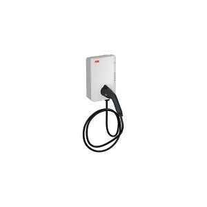 ABB Terra ladestander Type 2 udtag 22kW, 32A/380-415VAC, RFID, Bluetooth, 4G, Ethernet, WiFI, APP-kompatibel, Spirii, IP54