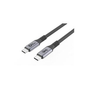 Microconnect USB3.2CC01, 1 m, USB C, USB C, USB 3.2 Gen 2 (3.1 Gen 2), 2000 Mbit/s, Sort