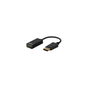 Sinox DisplayPort™ - HDMI™ adapter. 0,1m. Sort