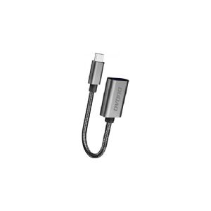 Dudao L15T USB-C to USB-A adapter Sølv