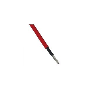 CSDK-SL Enkeltleder halogenfri kabel 1x4mm2, Farve: rød, R100 - (100 meter)