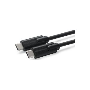 MICROCONNECT USB kabel, USB 3.1 C han til USB 3.1 C han, længde 2 meter, farve: sort