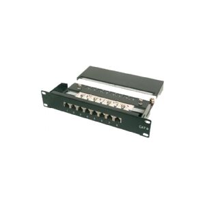 DIGITUS - Patch-panel - CAT 6 - STP - RJ-45 X 8 - 1U - 10