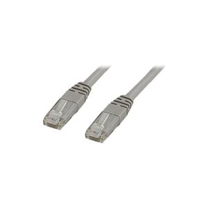 X-Shield - Patchkabel - RJ-45 (han) til RJ-45 (han) - 3 m - UTP - CAT 6 - halogenfri, formet - grå