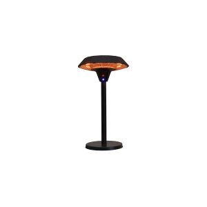 NSH Nordic HORTUS Terrassevarmer bordmodel UFO 800/1200/2000 W, HA, sort (211-361)