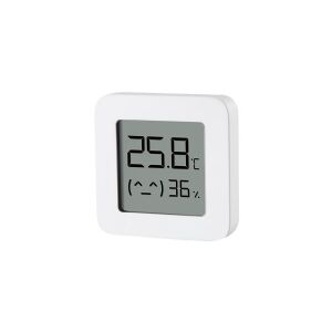 Xiaomi Mi Temperature and Humidity Monitor 2 - Temperatur- og fugtighedsssensor - trådløs - Bluetooth 4.2 LE - hvid