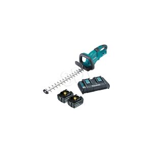 Makita DUH551PT2 Batteridrevet hækkeklipper 55 cm 2x 18 V Lithium-Ion (Li-Ion) Sort, Grøn