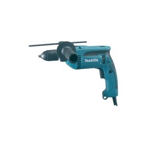 Makita HP1641K, Pistolgreb boremaskine, Nøglefri, 1,3 cm, 2800 rpm, 3 cm, 1,3 cm