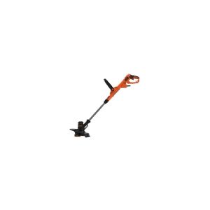 Black & Decker BESTE630-QS, 2-i-1 buskrydder og græstrimmer, 30 cm, Nylonlinje, D-loop håndtag, 2 mm, Sort, Orange