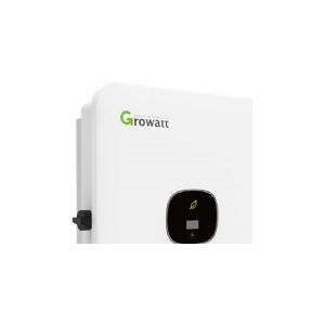 Growatt MOD 6000TL3-X Transformerløs 3-faset inverter, effekt på 6,0kW. Trådløstnetværk via ekstra tilbehør ShineWIFI-X 2MPP Tracker