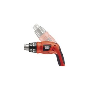 Black & Decker KX1693, Rød, 450 l/min, 560 °C, 200 l/min, 130 °C, Strøm