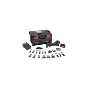 Fein Multimaster AMM 700 MAX BLACK EDITION 71294161000 Batteridrevet multifunktionsværktøj inkl. ekstra batteri, Inkl. oplader, Kuffert, inkl. tilbehør 40 dele