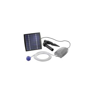 Esotec 101870 Solar AIR-S Solar solcelledrevet vandpumpe til iltning af damme 120 l/h