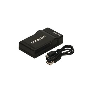 Duracell DRO5941 Replacement Olympus LI-50B USB Charger - Batterioplader - sort - for Olympus D-785, TG-860  Stylus Tough TG-810, 860, 870  Stylus Traveller SZ-17  Tough TG-625