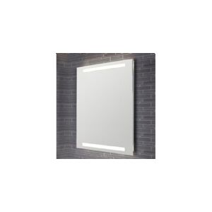 Dansani Mido Spejl 70x60 cm med integreret LED lys i top / bund