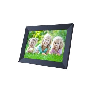 DENVER PFF-1064B - Digital fotoramme - 10.1 - IPS Touchscreen - 1920x1200 Full HD - Wifi - Appstyring