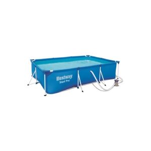 Bestway Steel Pro 56411 swimmingpool til over jorden Indrammet pool Rektangulær Blå 3.300 L