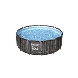 Bestway 5614Z, 13030 L, Indrammet pool, Voksen & barn, Stige, Træ, 47,4 kg