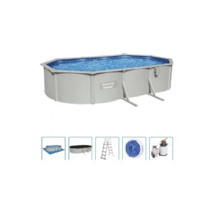 Bestway Bestway Hydrium oval nedgravet pool, på ramme, 610x360x120 cm