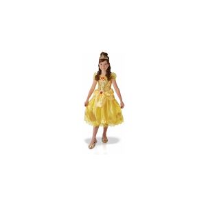 Rubies Disney Prinsesse Belle Deluxe Kjole Udklædningstøj (3-9 år)(Str. 104/S)