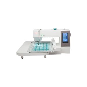 Janome Memory Craft 550E, Hvid, Automatisk symaskine, Syning, LCD, Berøring, USB