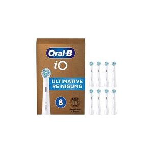 Oral-B iO Series Ultimate Clean Tandbørstehoveder - Hvid - 8-pak