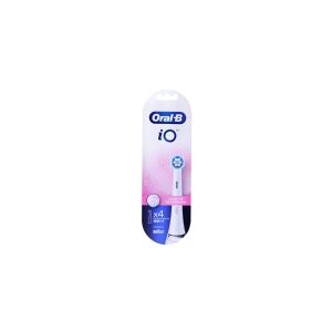 Oral-B iO Series Gentle Care Tandbørstehoveder - Hvid - 4-pak