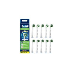 Braun Procter &  Gamble Oral-B CrossAction CleanMaximiser - Udskiftningsbørstehoved - til tandbørste (pakke med 10 stk.)