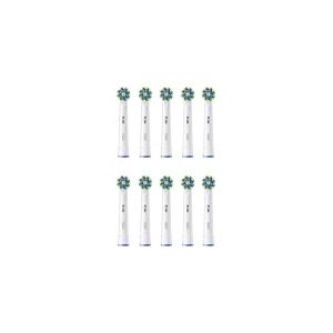 Oral-B Cross Action Tandbørstehoveder - Hvid - 10-pak