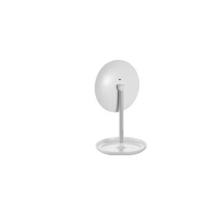 Platinet rund make-up spejl LED lampe - stående, justerbar lysstyrke, touch, med 600maH batteri