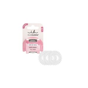 invisibobble Original Crystal Clear, Hårbånd, Transparent, Monokromatisk, 3 stk