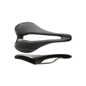 SELLE ITALIA Saddle SELLE ITALIA SLR BOOST X-CROSS SUPERFLOW L (id match - L3) ti 316 tube 7, fibrous, black (NEW)