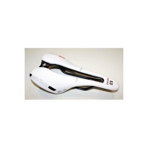 SELLE ITALIA Saddle SELLE ITALIA SLR BOOST TM SUPERFLOW S (id match - S3) manganese tube 7, white, test (NEW)