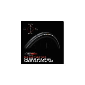 SCHWALBE Pro One Folding tire (23-622) Black, ADDIX Race, V-Guard, PSI max:145 PSI, Weight:215 g