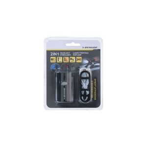 Dunlop BIKE LIGHT 2in1 usb-opladning, monteringsbeslag til hjelm