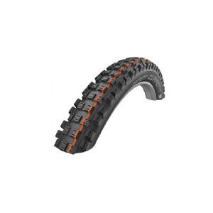 Schwalbe Eddy Current, 29, MTB, Slangeløst færdig dæk, Folding bead, Bjerg, Off-road, Sort, Orange