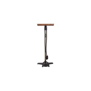 ZEFAL ZÉFAL Floor pump Profil Max FP65 Z-Switch 12 bar silver/ black Presta/Schrader/Dunlop, Floor pump with psi-bar digital cauge and wooden