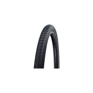 SCHWALBE Big Apple Non folding tire (55-559) Black, Energizer, RaceGuard, PSI max:55 PSI, Yes, Weight:710 g