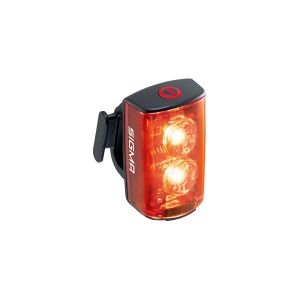 SIGMA Rear light Buster RL 80 Black Li-Ion, Provides up to 80 lumens and is therefore more than bright enough for daylight rifing. With USB-C i, USB