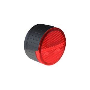 SP CONNECT Smartphone Accessory Round LED Safety Light Red LED light for mounts - Rear, Bicycle, Built-in reflector, weatherproof, USB