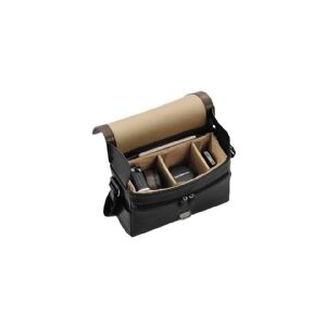 Olympus Premium CBG-11PR - Bæretaske til kamera - læder - sort, brun - for Olympus PEN-F