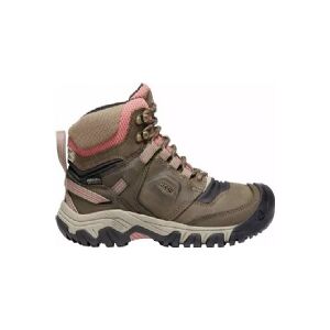 Keen Women's trekking shoes RIDGE FLEX MID WP TIMBERWOLF/BRICK DUST size 36 (KE-1024921)