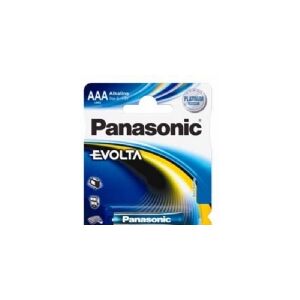 Panasonic Evolta AAA, Single-use battery, Alkaline, 1,5 V, 2 stk, Blå, AAA