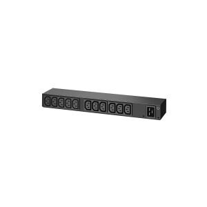 APC Basic Rack PDU AP6020A - Strømfordelingsenhed (rackversion) - AC 100-240 V - input: IEC 60320 C20 - output-stikforbindelser: 13 (power IEC 60320 C13) - for P/N: SMTL1000RMI2UC, SMX1000C, SMX1500RM2UC, SMX1500RM2UCNC, SMX750C, SMX750CNC