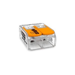 Wago 221-612, Lige, 450 V, Orange, Transparent, EN 60664