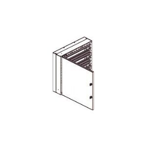 CUBIC-Modulsystem CUBIC Fordelingstavle CU-mini 3x3 moduler, 108 DIN-moduler 572x572x165mm