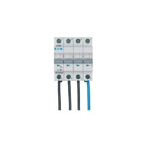 Eaton Corporation EATON Automatsikring, 4 Polet, 16A, B-Karakteristik, 6 kA, 230 V, bredde 4 moduler