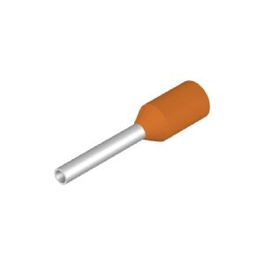 Weidmüller H0.5/14 OR SV, Pin terminal, Lige, Metallic, Orange, 0,5 mm², 1,4 cm, 1 cm