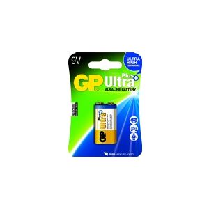 GP Batteries Ultra Plus Alkaline 1604AUP, Engangsbatteri, 9V, Alkaline, 9 V, 1 stk, 7 År