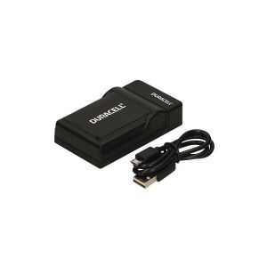 Duracell DRN5923 Replacement Nikon EN-EL12 USB Charger - Batterioplader - sort - for Nikon Coolpix A1000, A900, AW120, AW130, P340, S9600, S9900, W300  KeyMission 170, 360